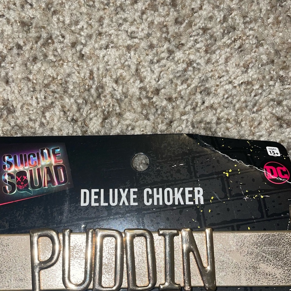 Harley Quinn Puddin Necklace